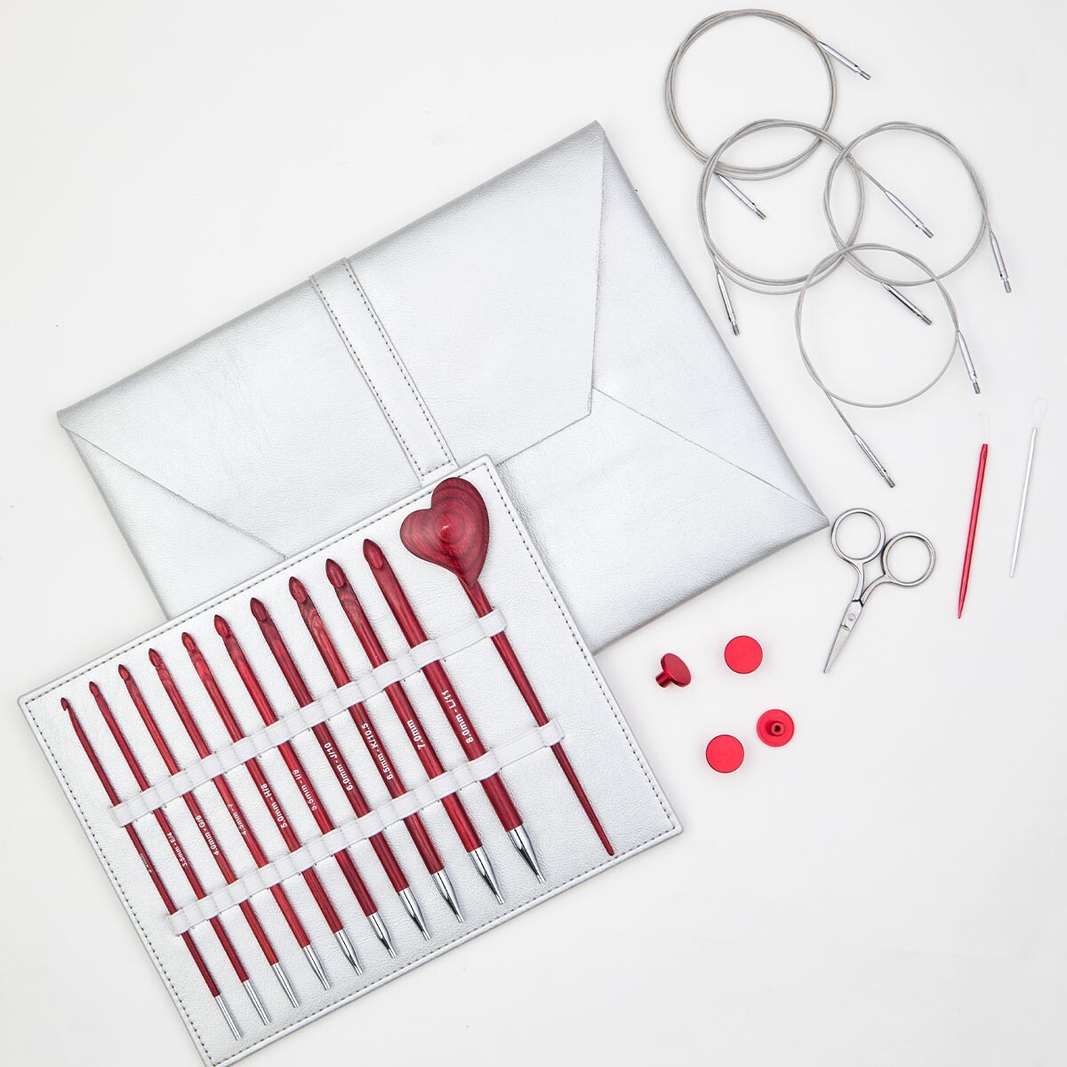 KnitPro Amore Tunisian Crochet Hooks Gift Set