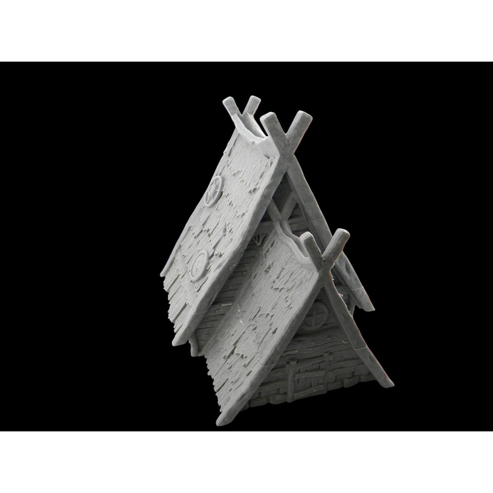 Viking Style House Terrain Fantasy Wargaming 3D Printed Building DnD 32mm