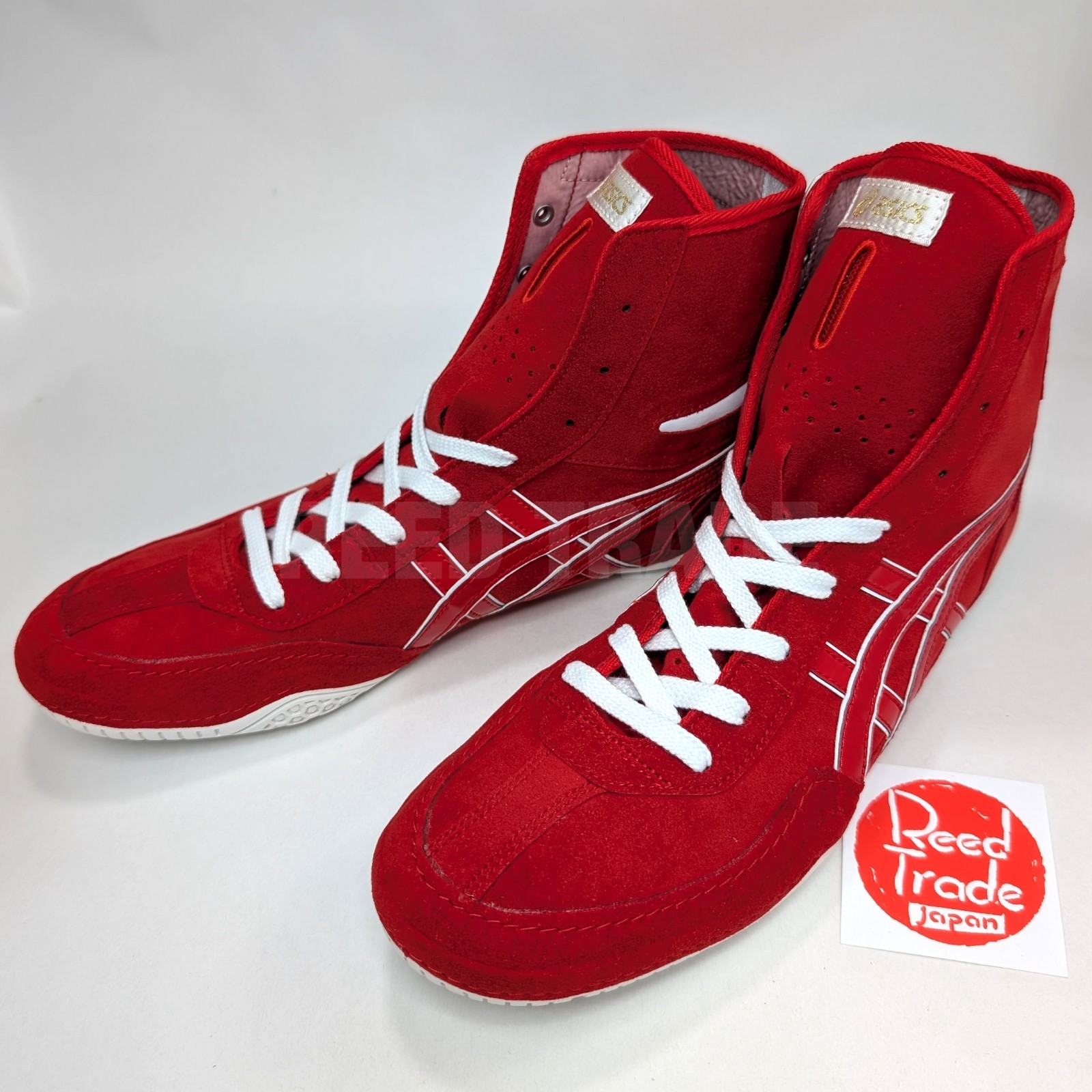 ASICS Wrestling Shoes 1083A001 Red/Red(White) lace:White EX-EO(TWR900 Successor)