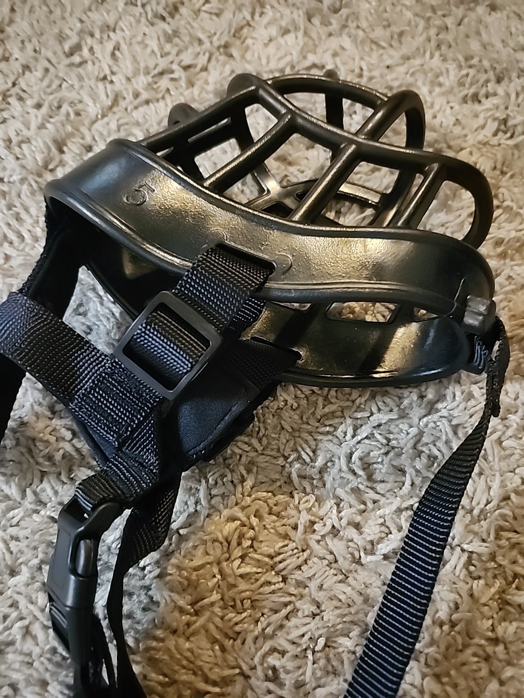 Baskerville Ultra Muzzle Black Rubber Custom Shaping Breathable See Description