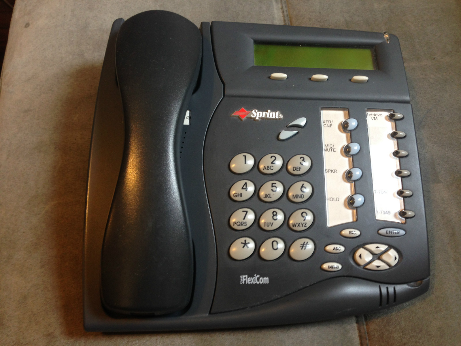 Tadiran Flexset 120S Phone Set Handset Business Office Telephone System Sets