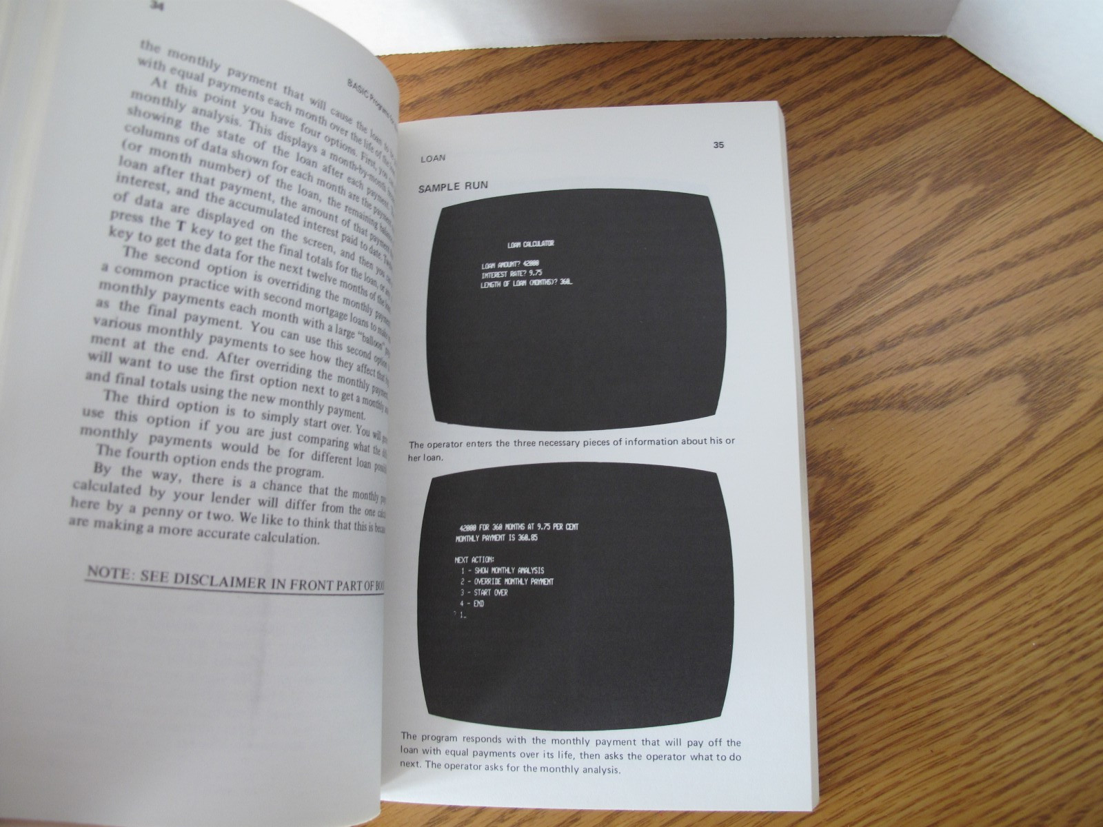 VINTAGE TRS-80 COMPUTER PROGRAMMING BOOK RADIO SHACK 1980 PROGRAMS