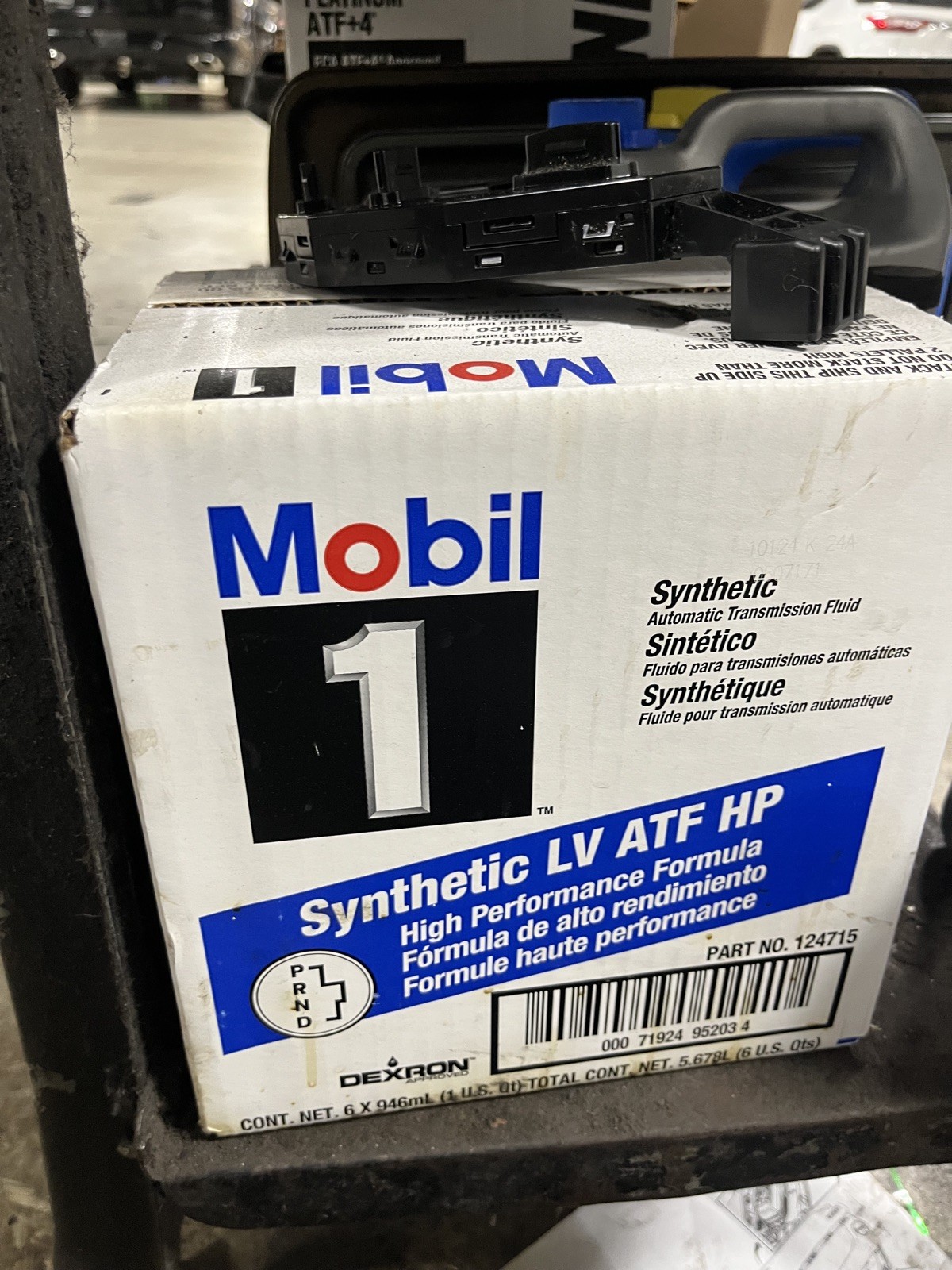 Mobil 1 Synthetic LV ATF HP 6QT - High Performance Automatic Transmission Fluid