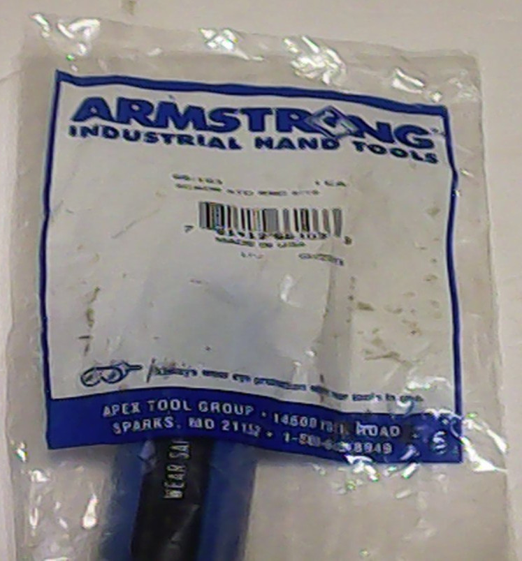 Armstrong 66-103 5/16 x 6 Inch Round Slotted Screwdriver New