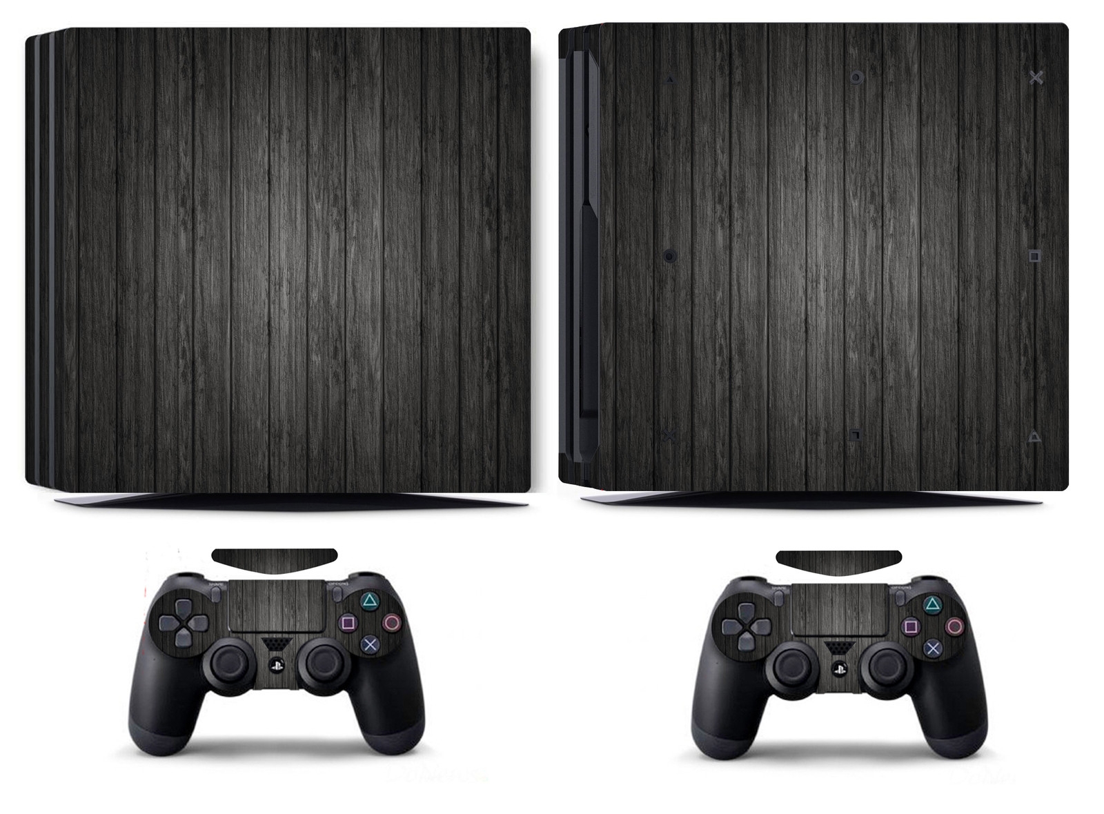 Wood 267 Vinyl Skin Sticker Cover for Sony PS4 Pro PlayStation 4 Pro