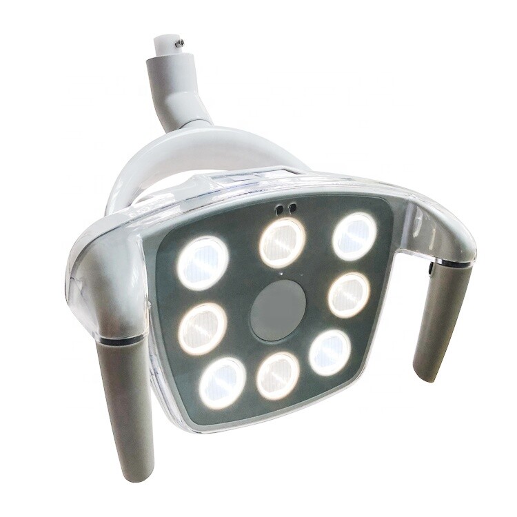 Dental Implant Light Operating Light 8 LEDs Sensor Light with Ceiling Mount Arm