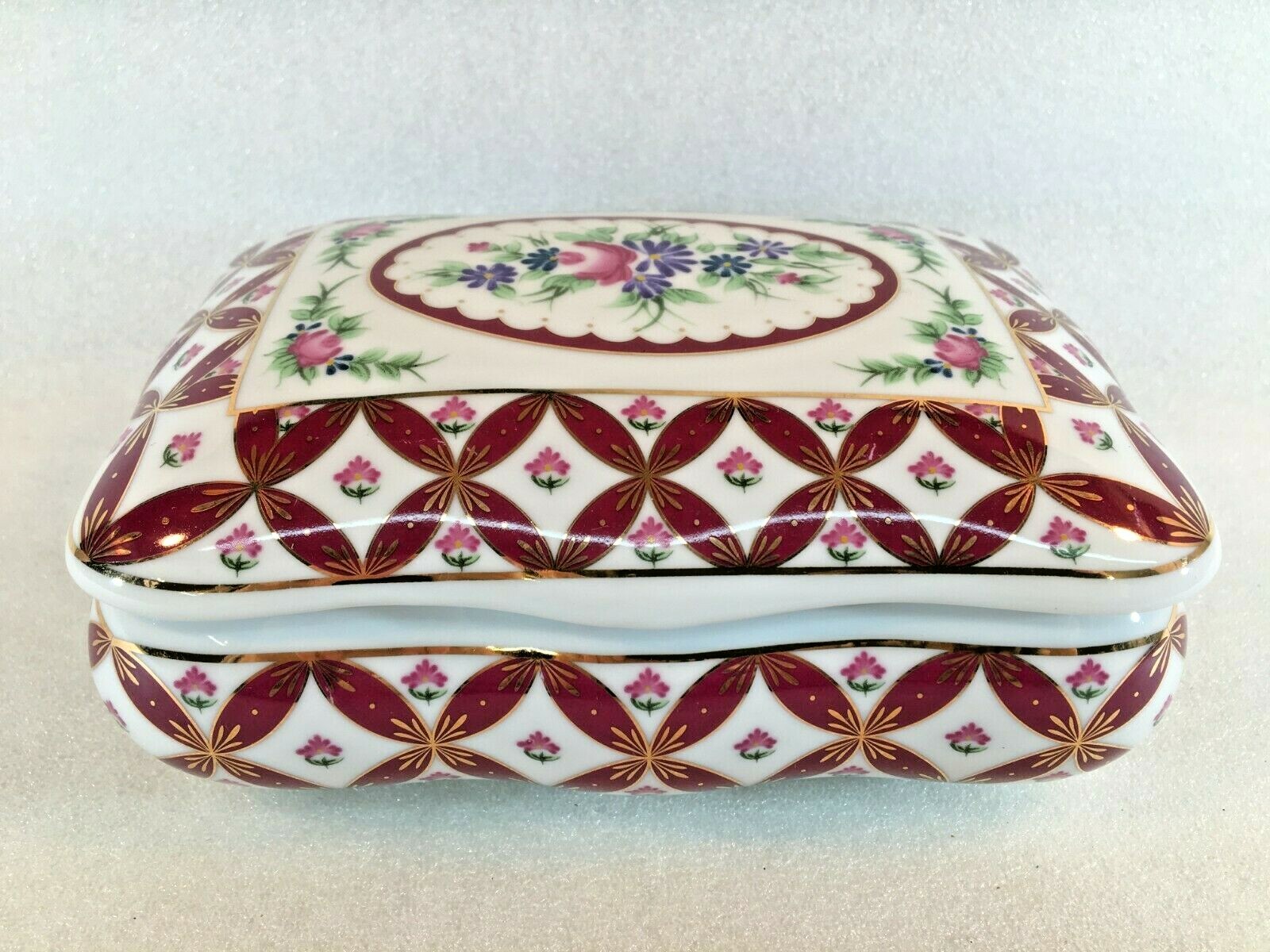 Design Limited Edition Floral Trinket Box 2003