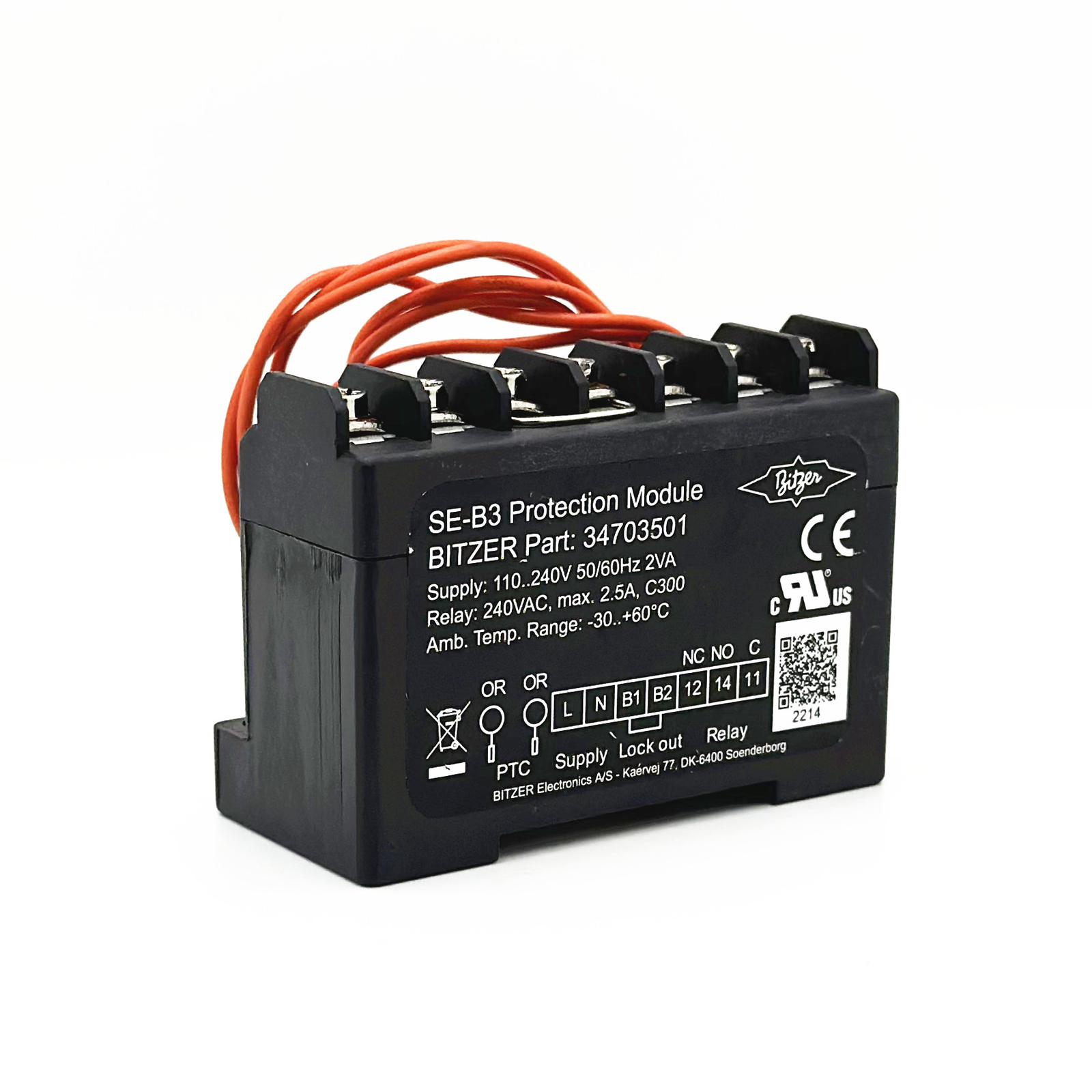 1pcs Bitzer SE-B3 Protection Module Bitzer Part-no.34703501
