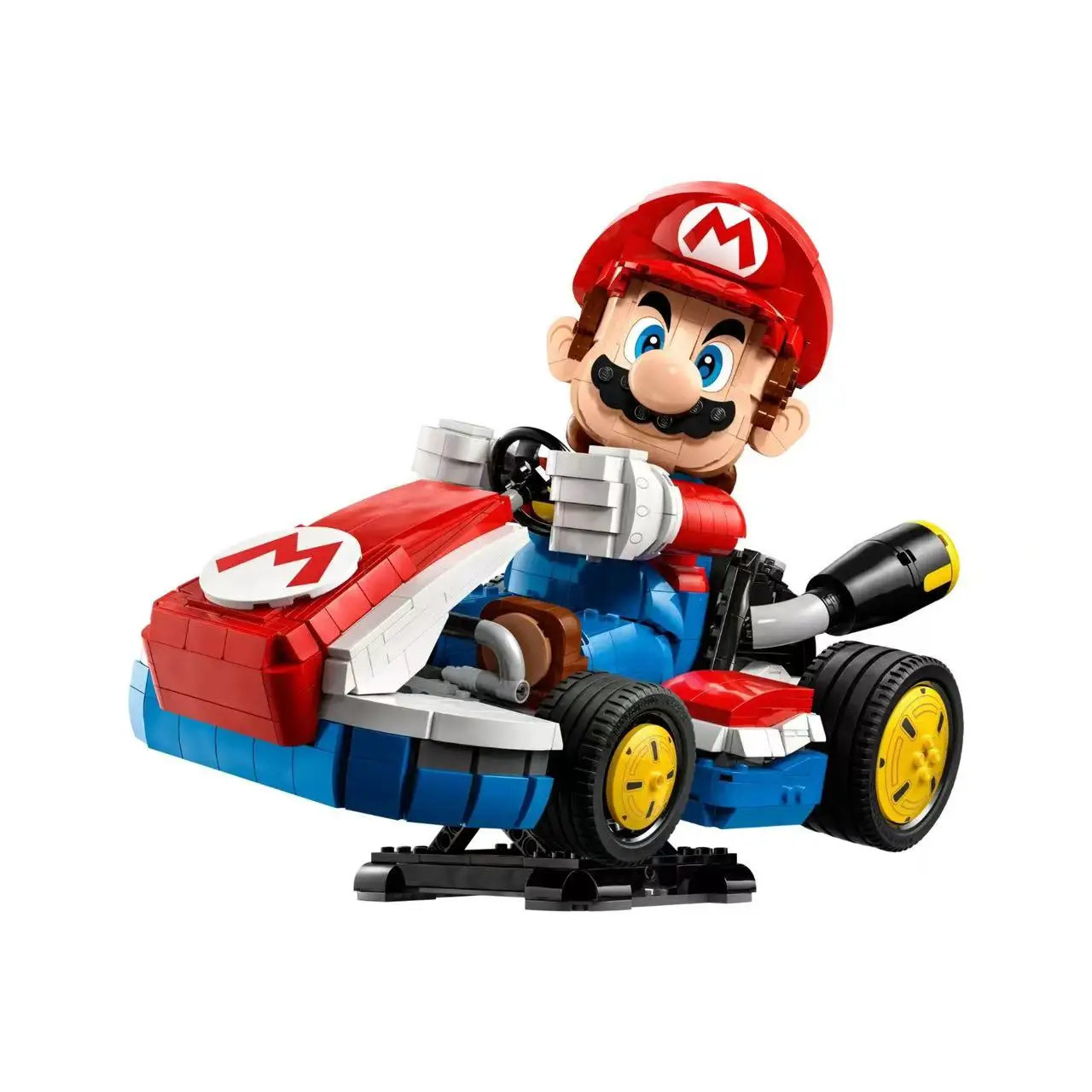 Creative 72037 Cartoon Super Bros Building Kit 1972 Pieces Racing Kart