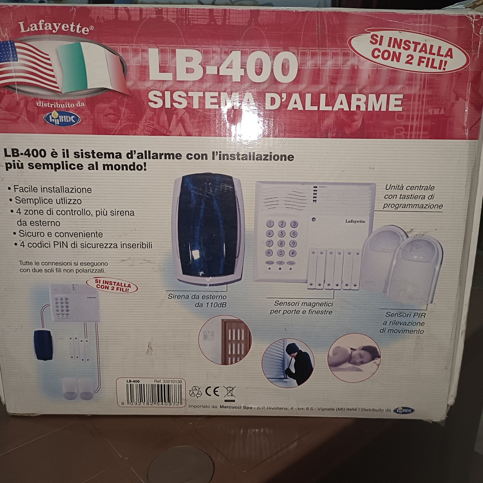 LB-400 ALARM SYSTEM