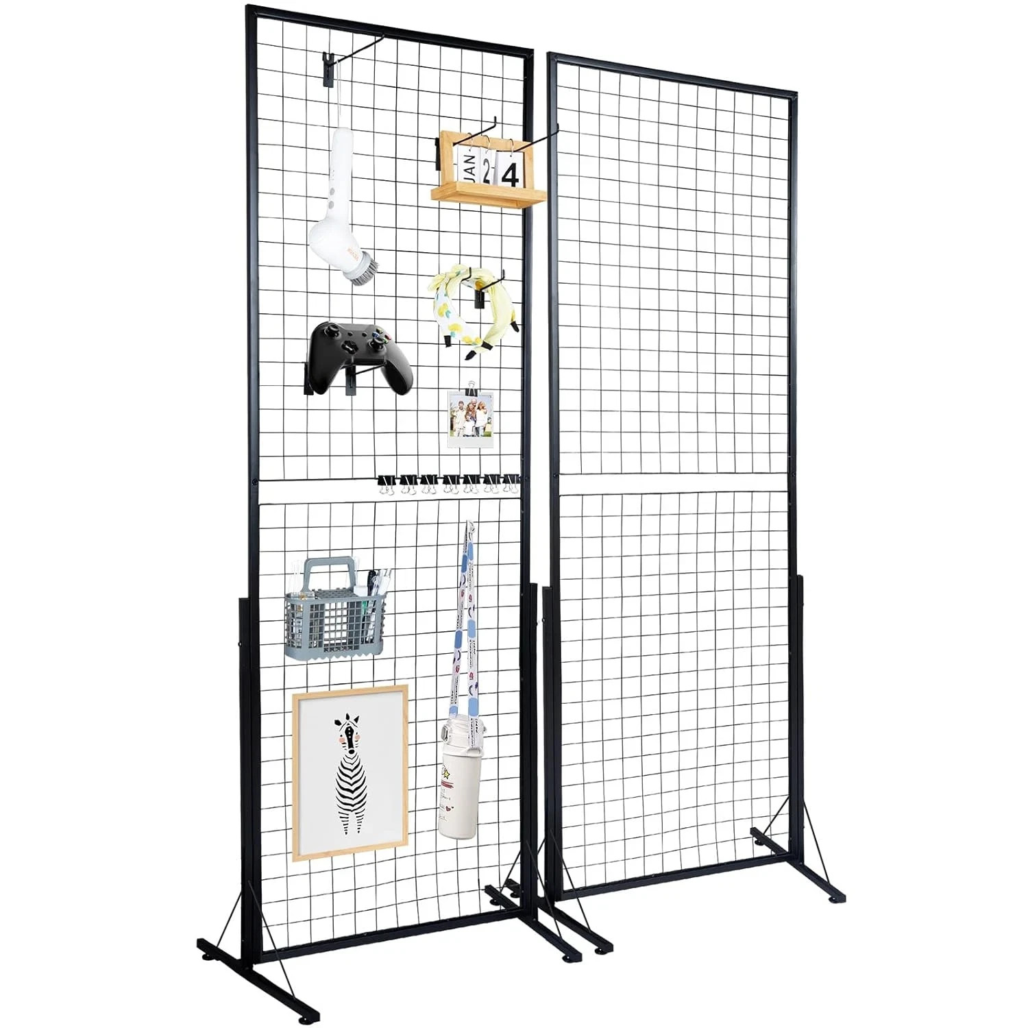 VEVOR 2' x 5.6' Gridwall Panels 2 Pack YD0024
