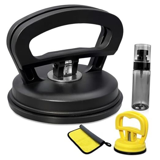 Car Dent Puller, 4pcs Car Handheld Puller Set,Upgraded Model Car Dent Puller