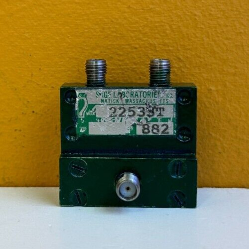 Sage Laboratories 22533T 2 to 4 GHz, SMA (F-F-F) Coaxial Balanced Mixer. Tested!