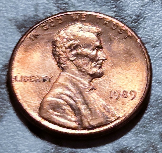 1989 P Philadelphia Lincoln Memorial Penny Uncirculated Free S&H BIN859