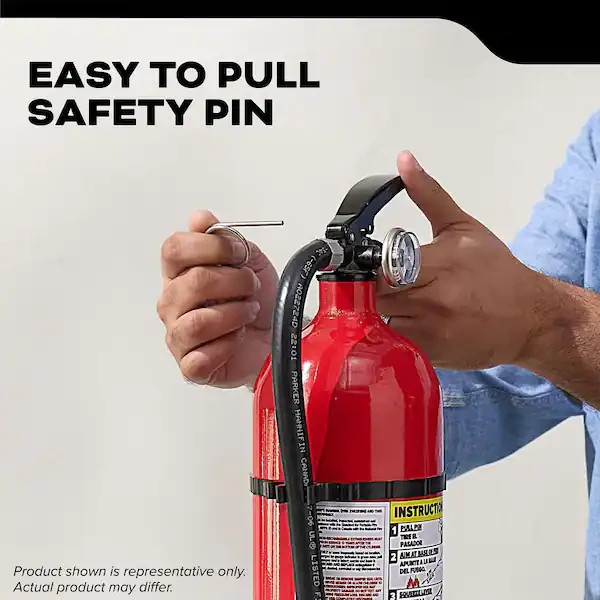 Kidde PRO 340 Fire Extinguisher ABC Rechargeable