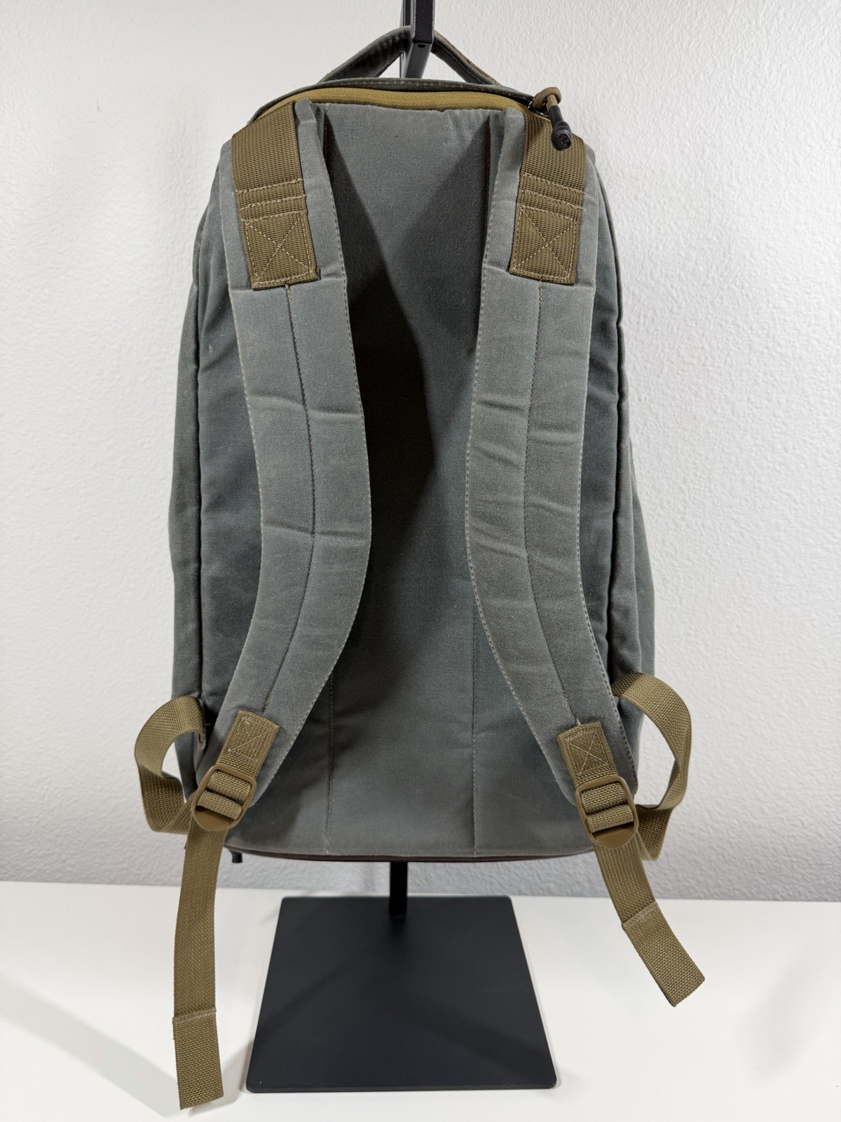 Goruck Bullet Heritage Slate Waxed Canvas Backpack USA Made EUC!