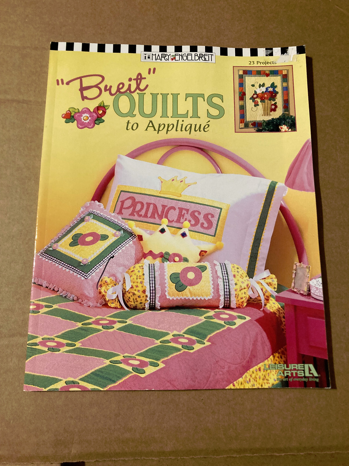 NEW Leisure Arts MARY ENGELBREIT "BREIT" QUILTS TO APPLIQUE 2004