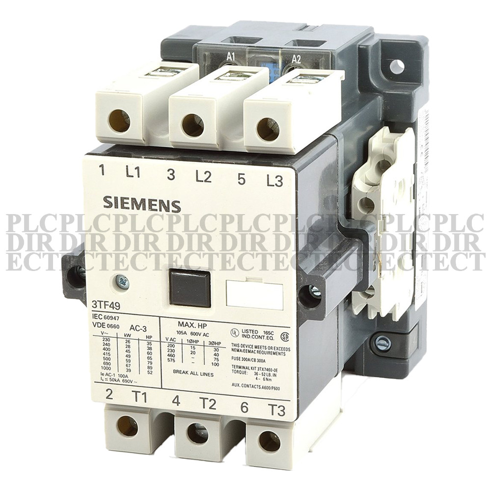 NEW Siemens 3TF49 22-0XM0 AC Contactor