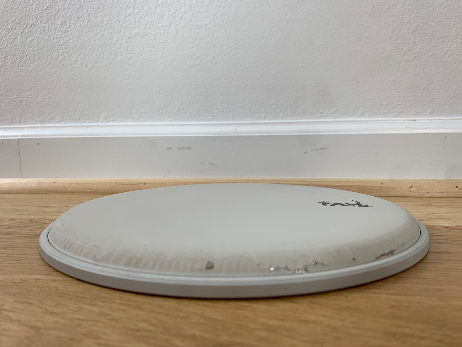 TAYE 10" Rack Tom Stock Drum Head Drumhead Coated White Single Ply Factory Logo