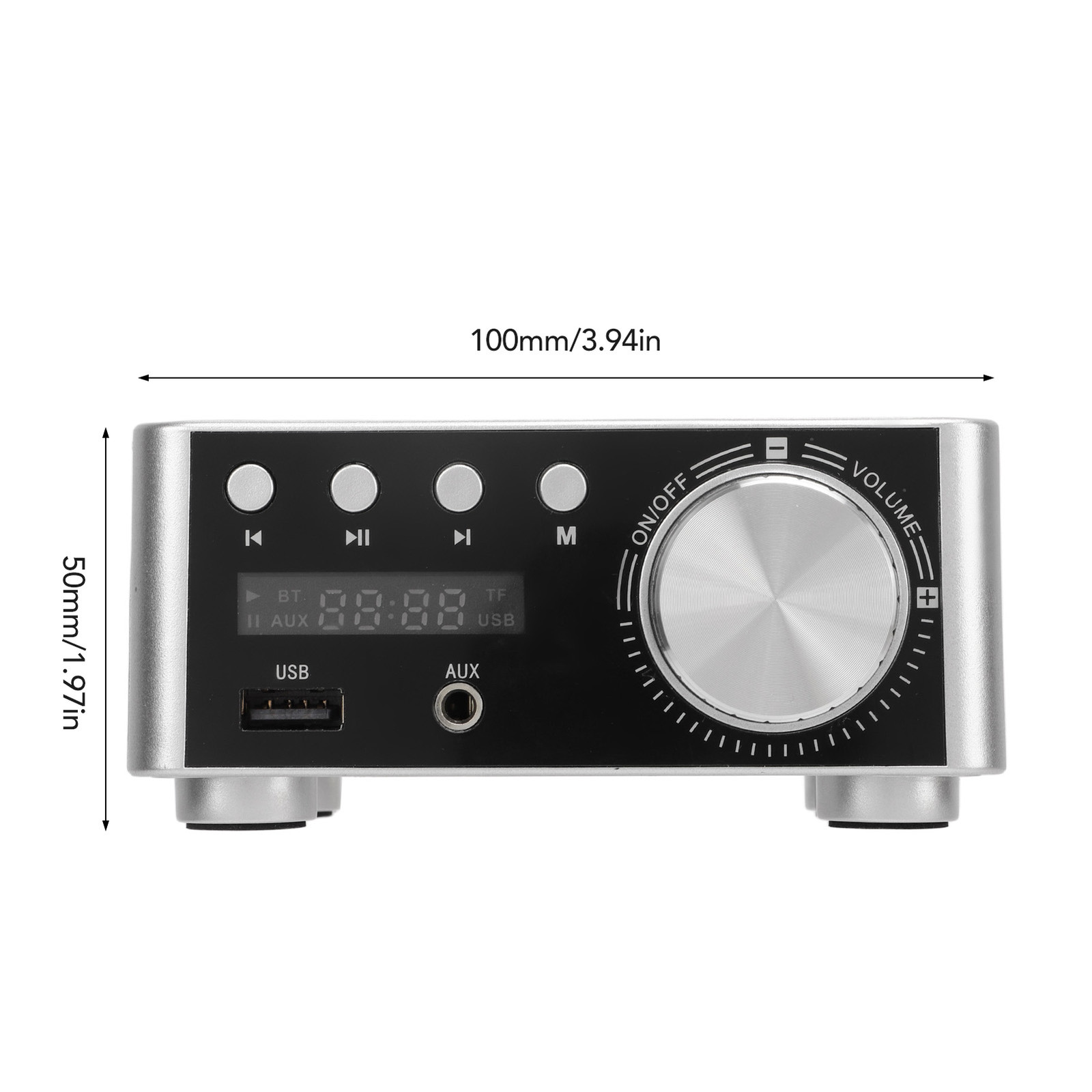 Amplifier Silver Mini 5.0 Digital Amplifier HiFi Stereo