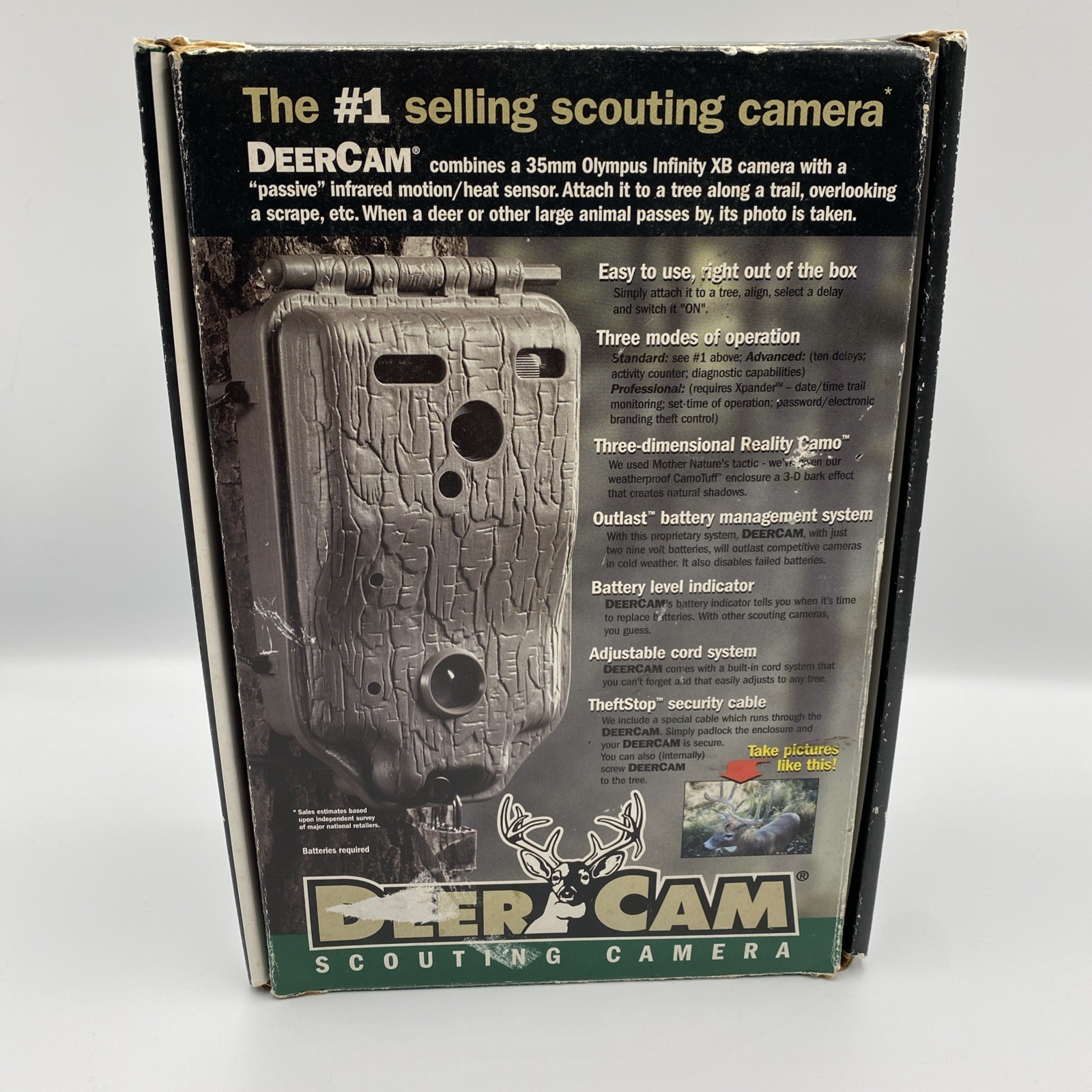 VTG Cuddeback Deer Cam Capture Hunting Game Trail Olympus Camera Model DC-100