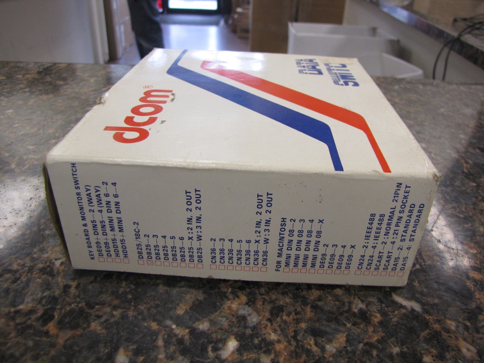 Vintage dcom Data Switch - New - JD353