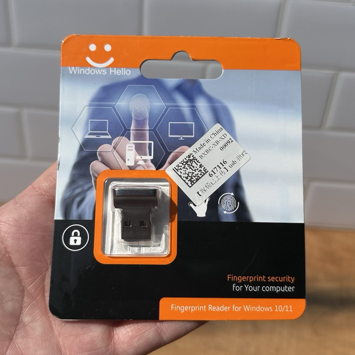 New Windows Hello Fingerprint Reader/Security for PC (Windows 10/11)