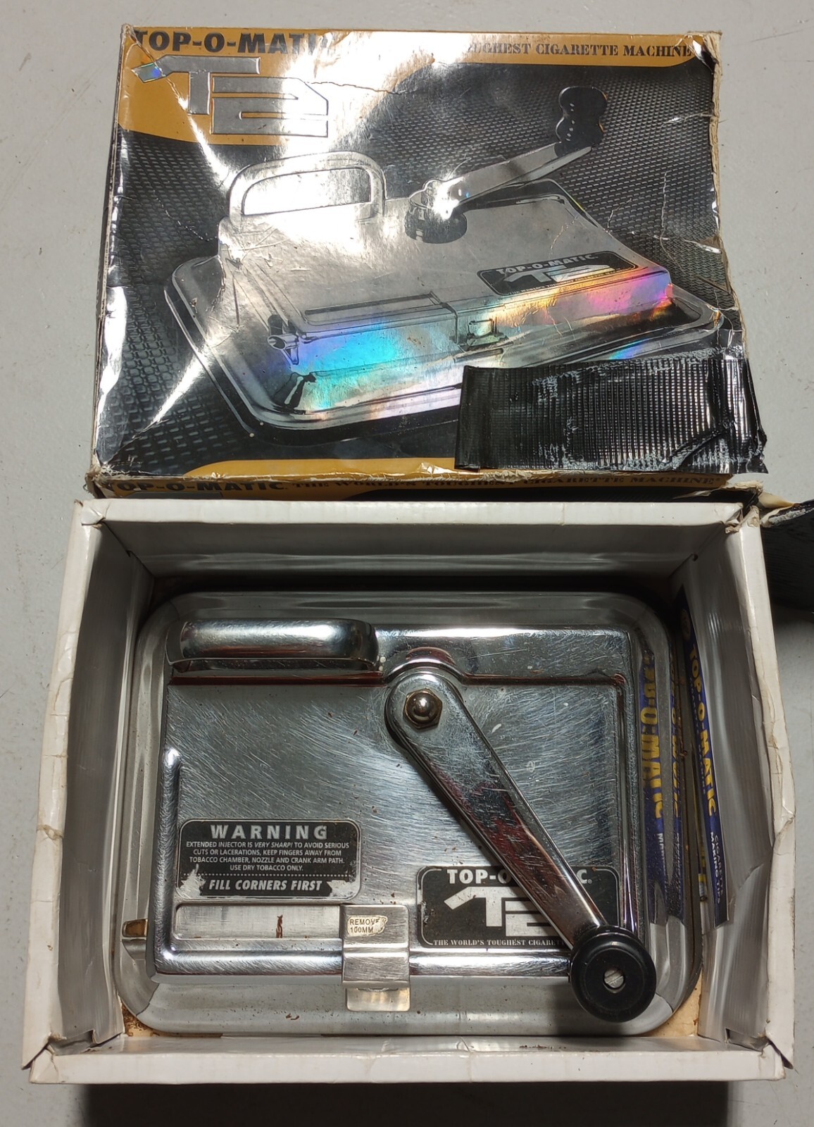 Top-O-Matic T2 Cigarette Rolling Machine - Used