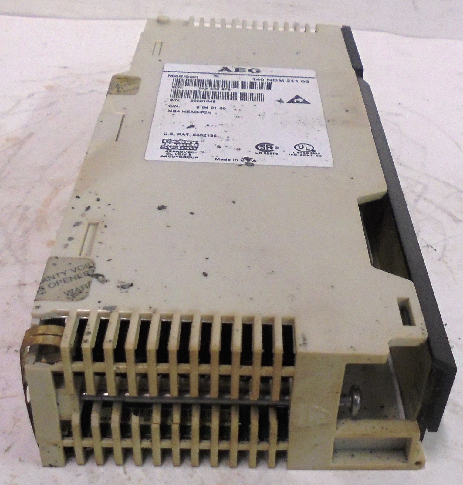 AEG, MODICON POWER SUPPLY, 140NOM21100