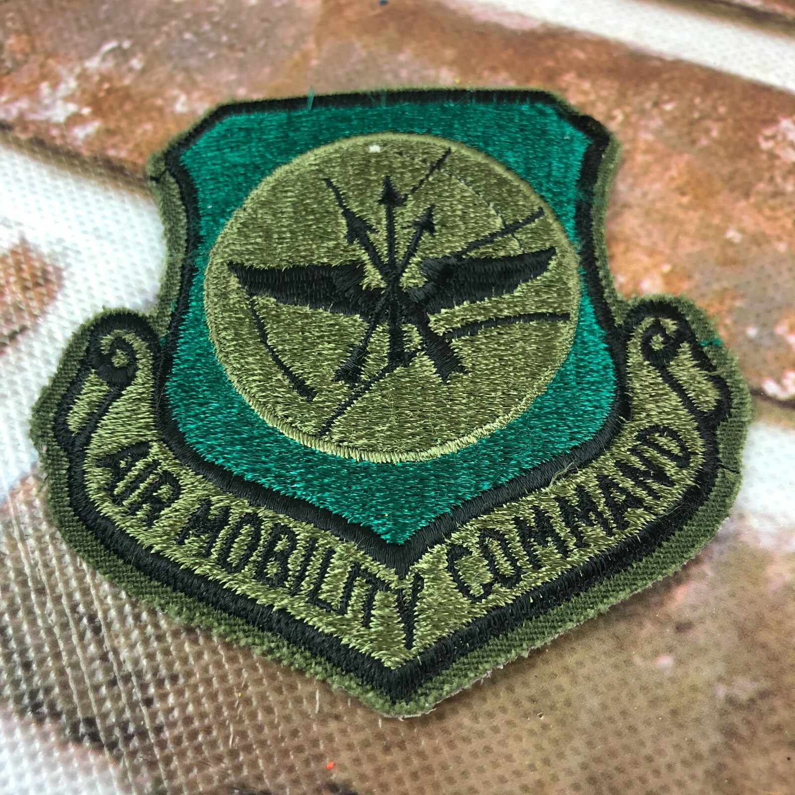 USAF Air Force Patch Air Mobility Command embroidered