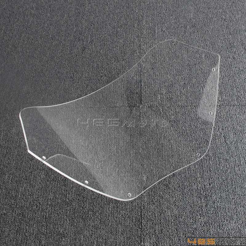 Motorcycle 11'' Headlight Windshield For Harley Dyna FXD FXDL FXDC Softail FXLRS