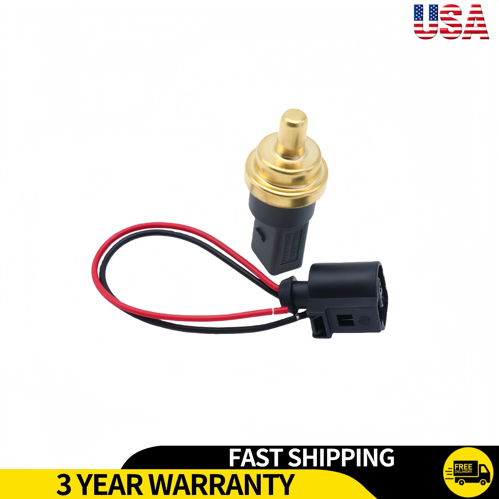 Coolant Temp Sensor Plug Fits 02-17 VW Jetta Water Temperature Switch Connector