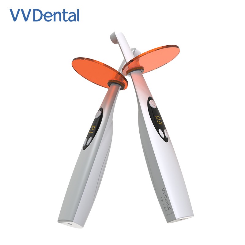 Dental Curing Light Cordless LED 3S Resin Cure Lamp 2200mW/c㎡ Photopolymerize