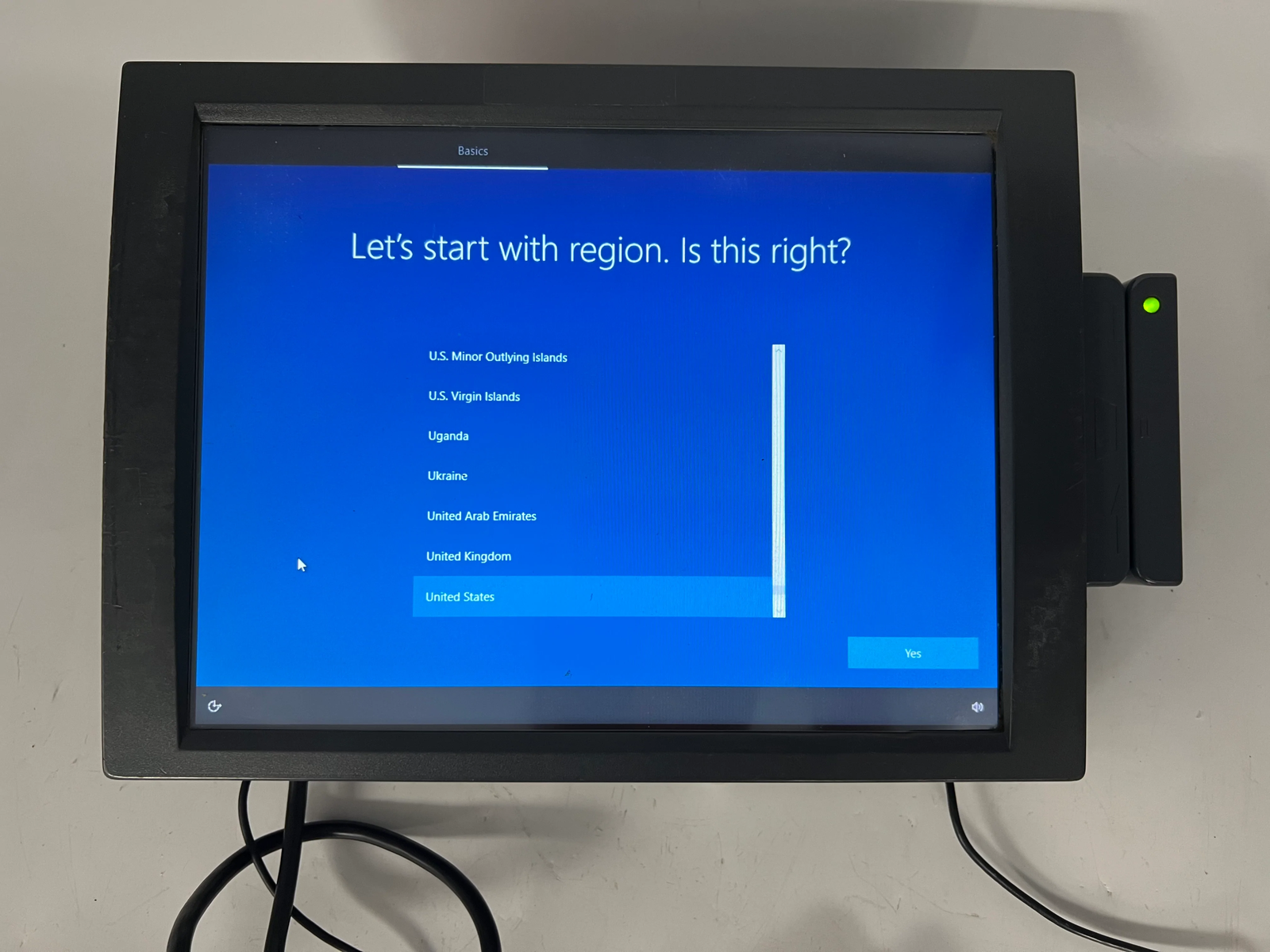 Mintronix MBC5000C 12” Touchscreen Computer, Win 10 Pro, Intel Celeron N2930, 4G