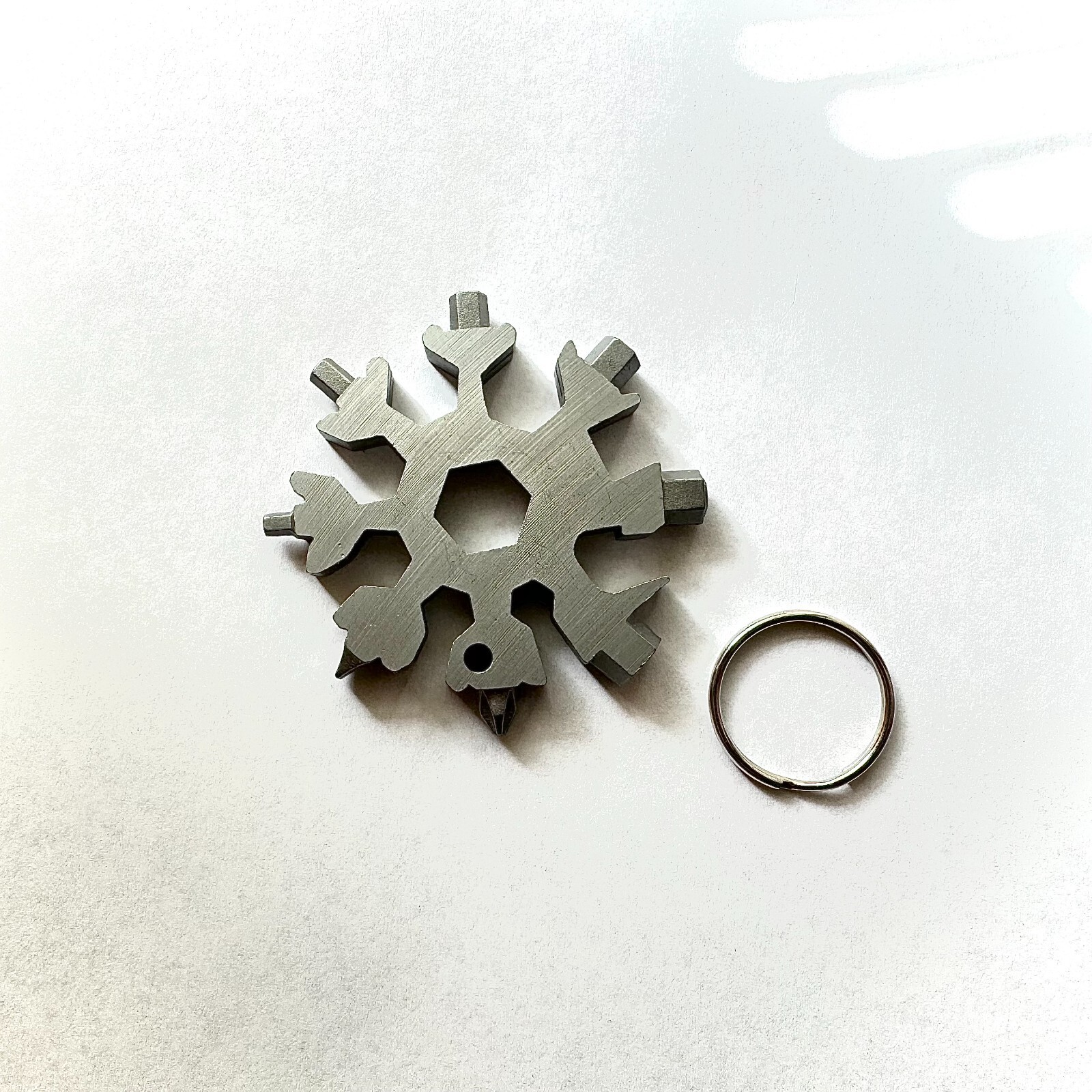 18-In-1 Silver Snowflake Multi-Tool