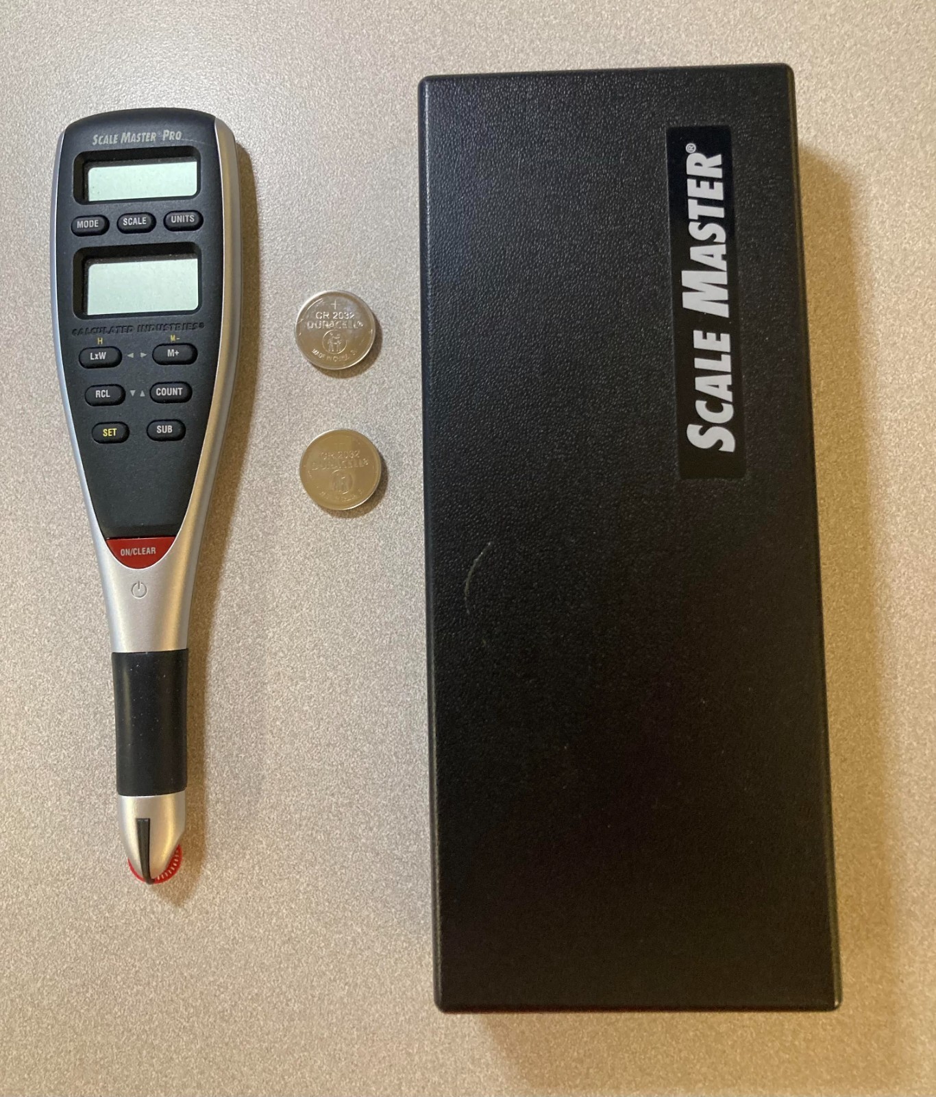 Scale Master Pro Model 6025 Advanced Digital Plan Measure with Case w/Batteries