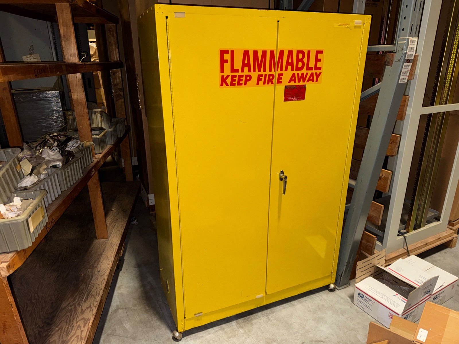 Eagle Fire Cabinet, 67" x 43.5" x 18.5"