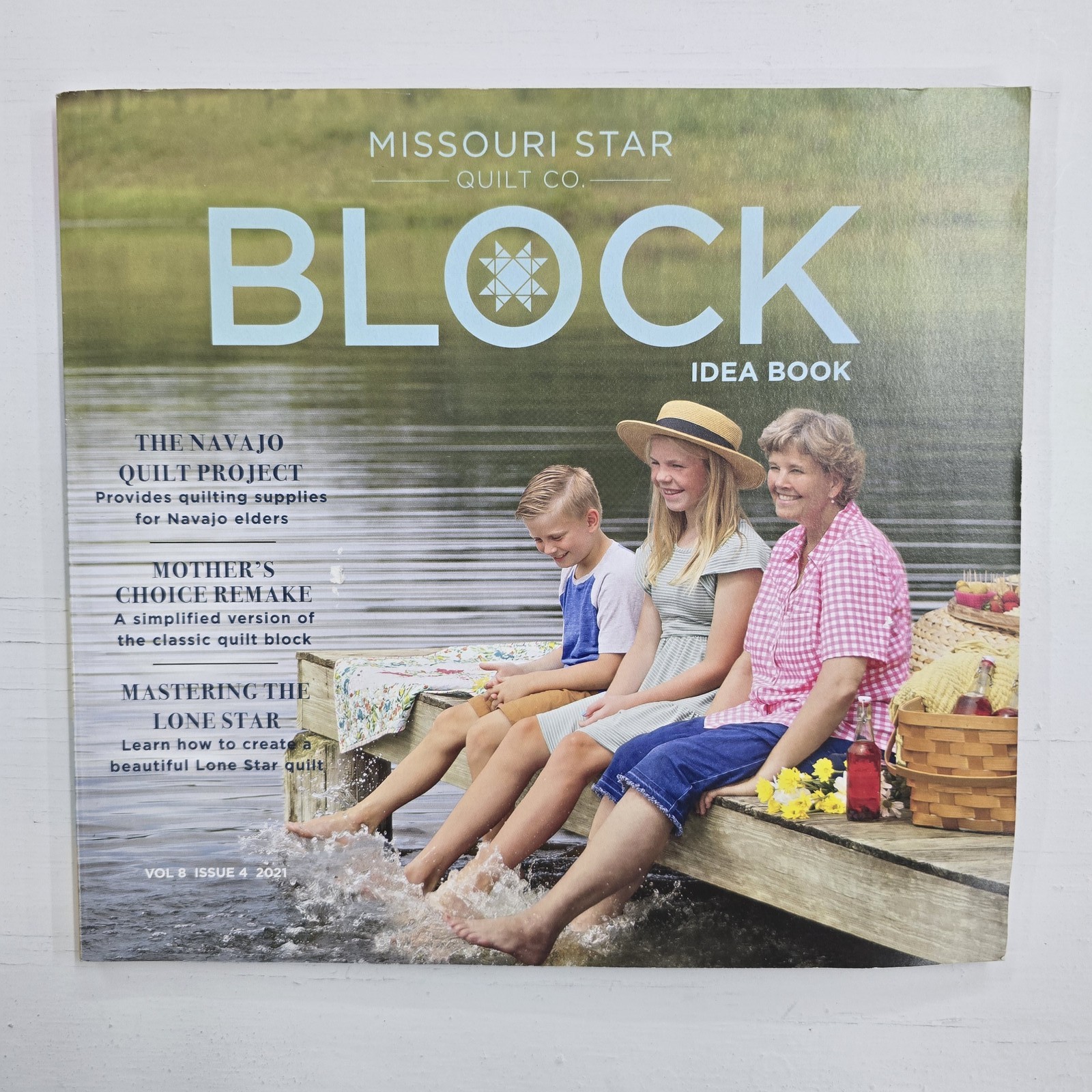 Missouri Star Quilt Co. BLOCK Idea Book Vol 8 Issue 4 2021 Quilting Patterns Pro