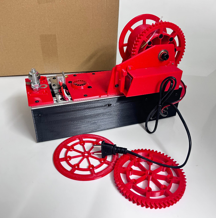 Desktop Filament Extruder 1.75mm Plastic Recycler Maker Machine for 3D Printer