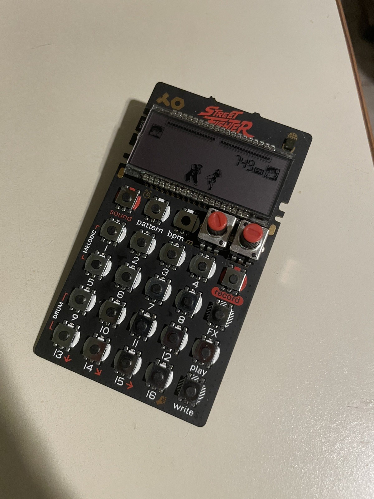 PO-133 Teenage Engineering Street Fighter Sampler Synth [Elektron Novation]