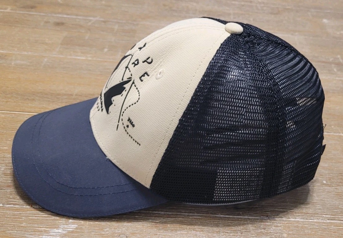 QUECHUA 1987 Explore Hat Cap Snapback 7-15 Yrs Old Junior Size