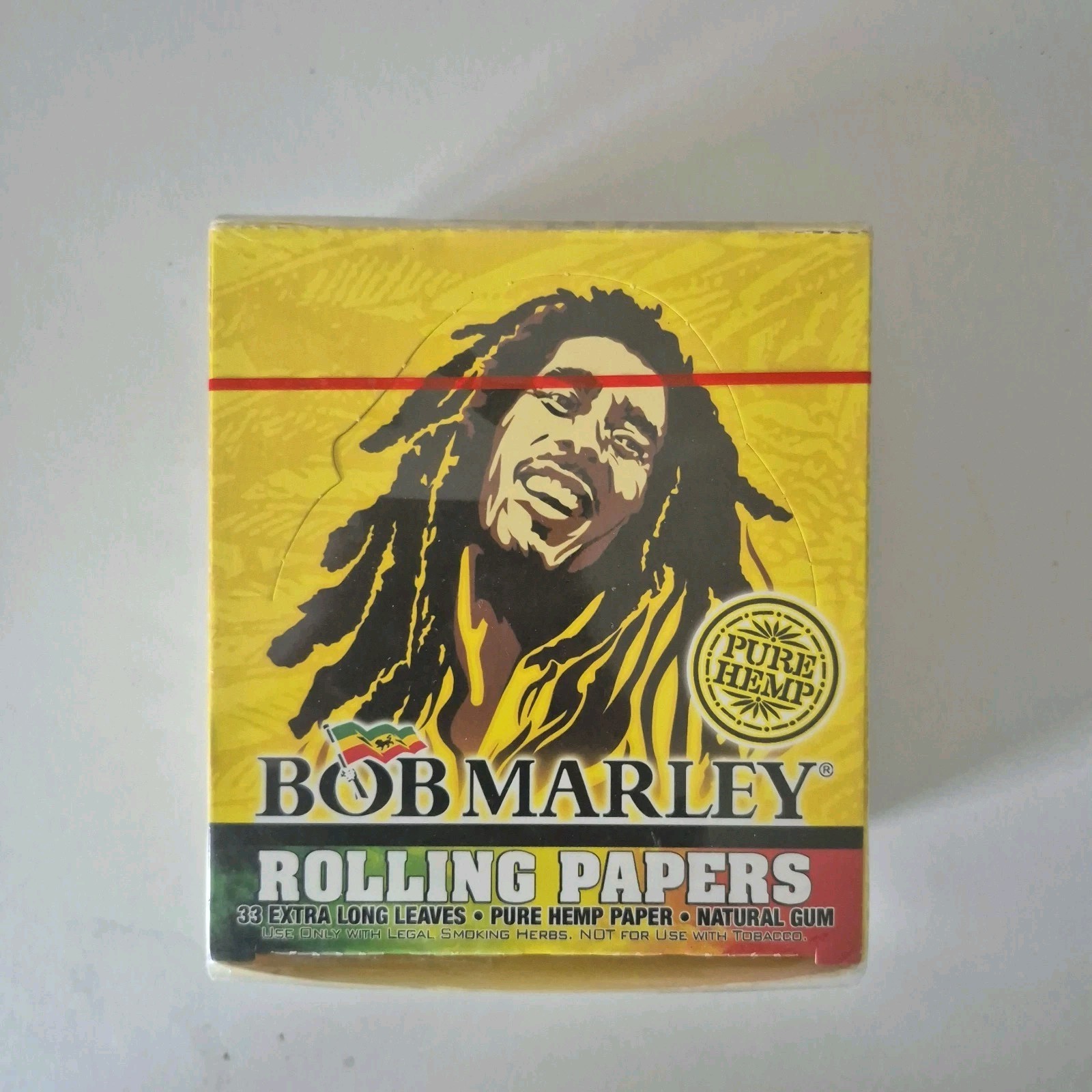 Bob Marley Rolling Papers Booklets Display Pack Rolling Papers 50 Pack