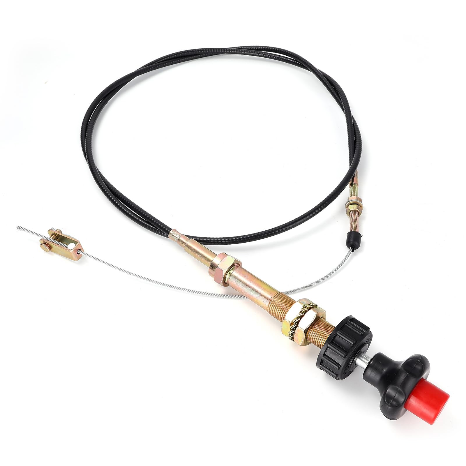 10 Ft Heavy Duty Vernier Adjustable Lock Cable VCGTX10 Control Wire Red Knob