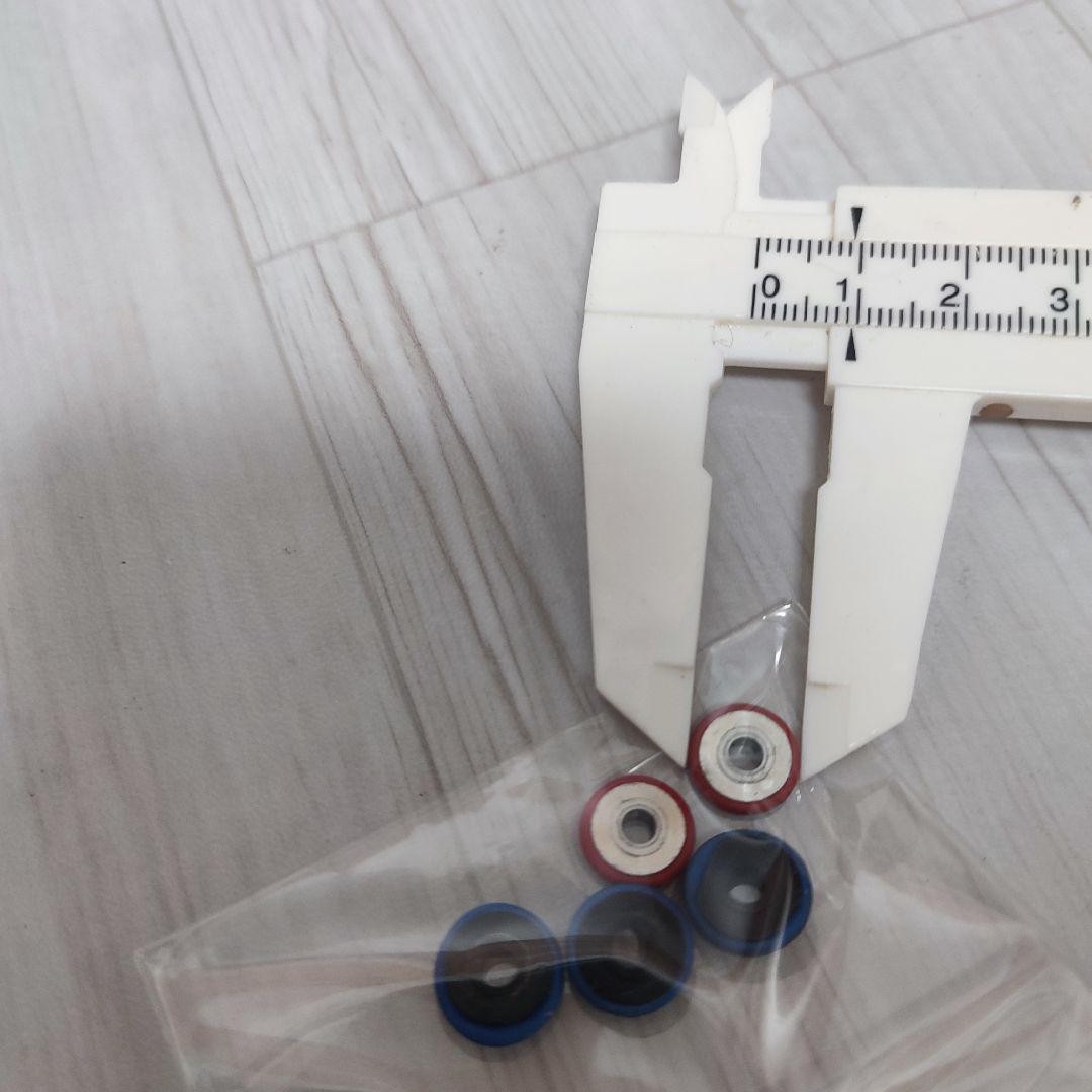 Mini 4Wd Aluminum Roller Resin With Rubber Ring