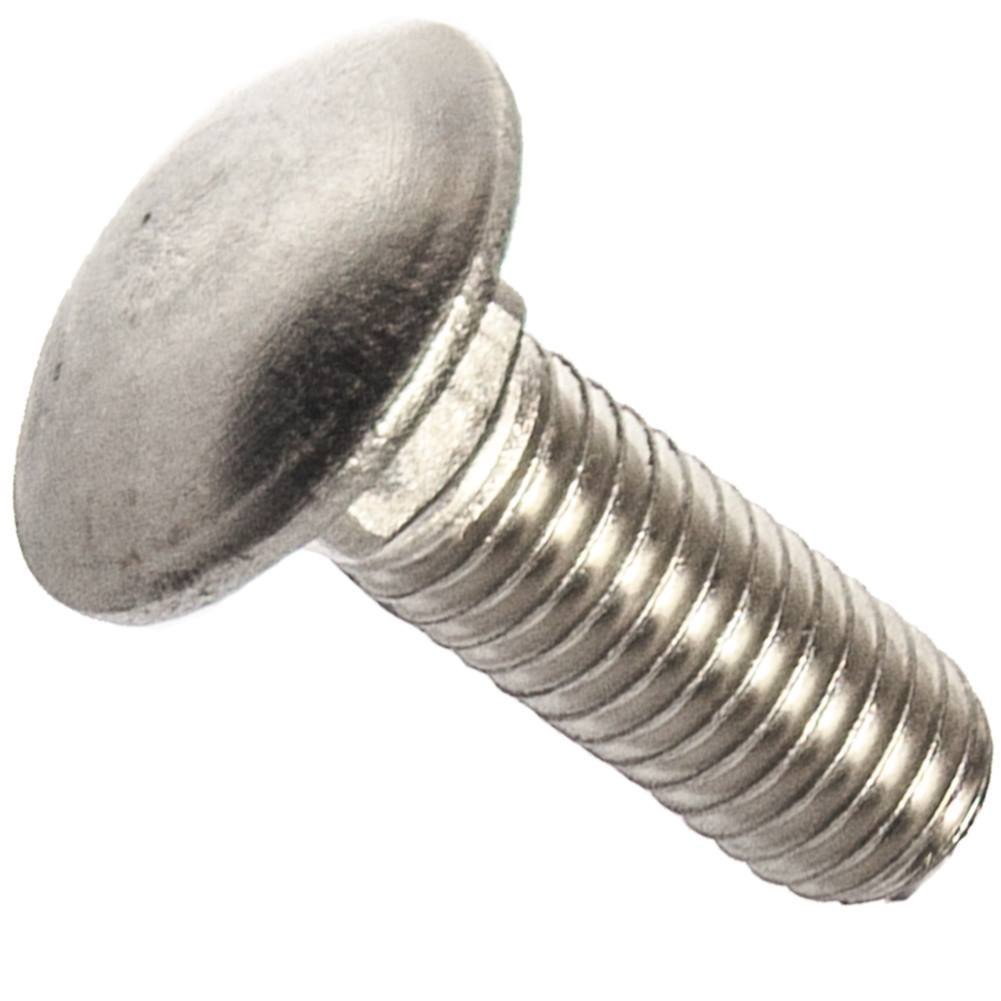1/4-20 Carriage Bolts Stainless Steel All Lengths and Quantities in Listing