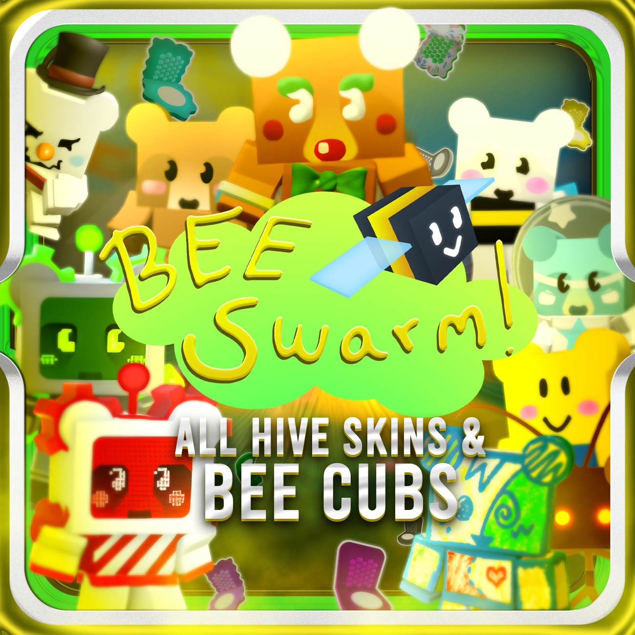 All Cubs & Stickers | Bee Swarm Simulator | BSS | Fast and Cheap