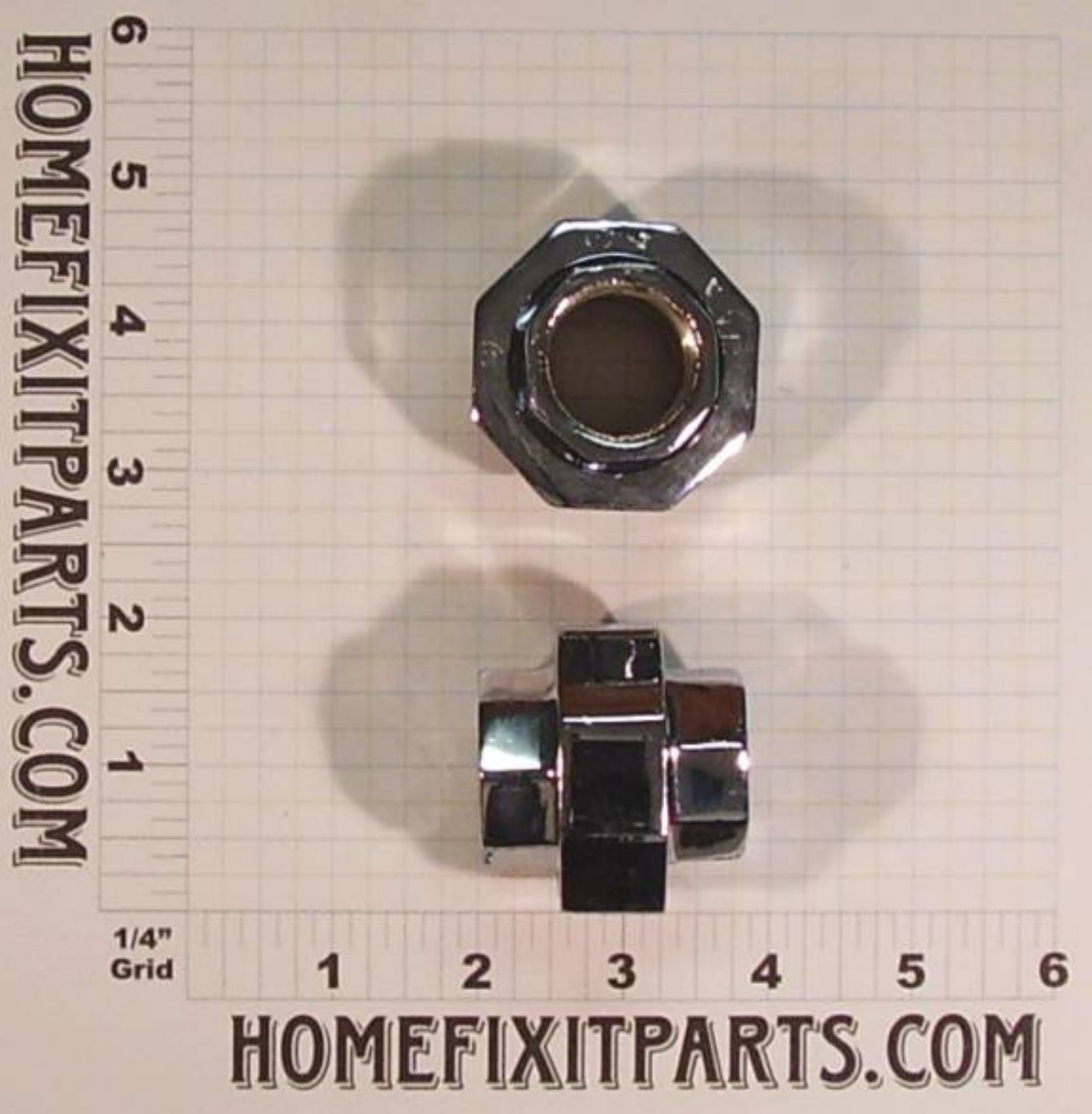 3/4 inch Brass Chrome Plated UNION NPT