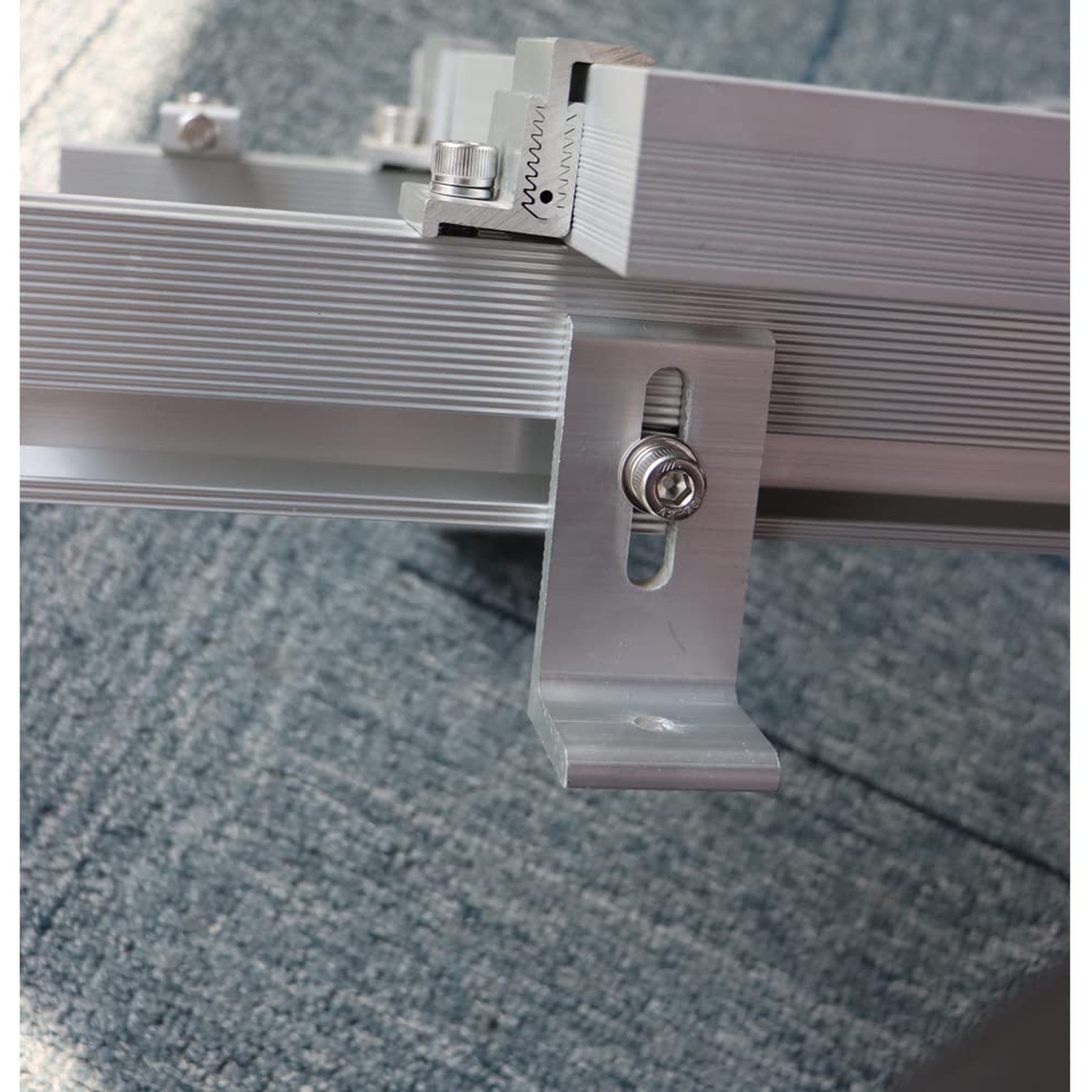 Solar Panel Mounting Bracket L Shape for Split Tin Bracket | 6 Pack L foot