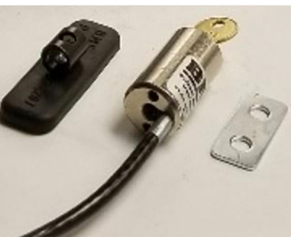 (Lot X 2) NEW - BMS LOC Notebook Computer Hook LOC Security Cable Kit .