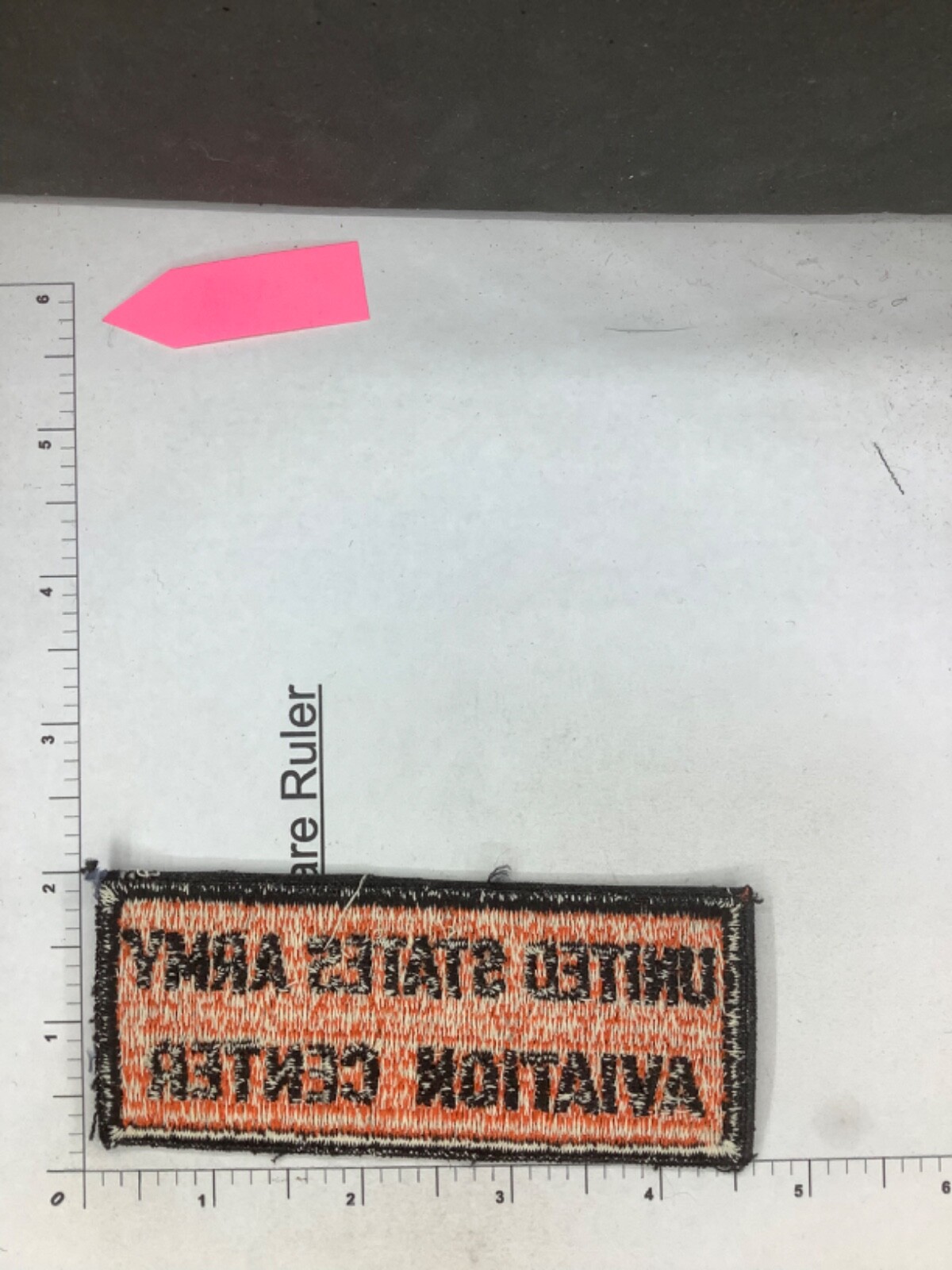 VINTAGE US ARMY AVIATION CENTER PATCH